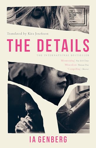 Book cover for The Details by Ia Genberg featuring fragmented black and white photography.