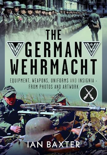 Book cover depicting German soldiers, weapons, and military insignia.