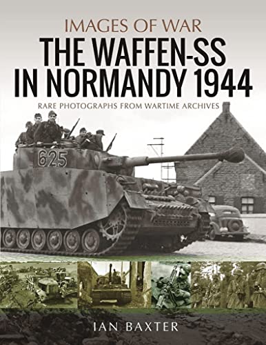 Book cover featuring a German tank with soldiers and historical wartime photographs.