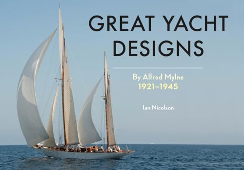 Book cover featuring a classic sailing yacht on a calm sea.