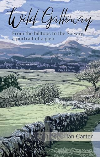 Book cover depicting a hilly landscape with a stone wall foreground.
