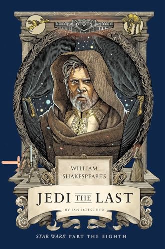 Book cover featuring Luke Skywalker in a Shakespearean portrait style.