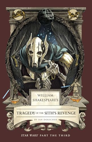 Book cover featuring General Grievous with a dramatic, ornate frame.