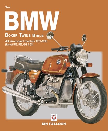 Orange book cover featuring a classic BMW motorcycle from the side.