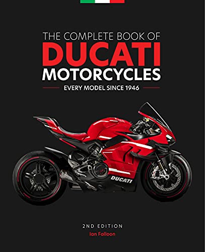 Book cover featuring a red Ducati motorcycle, title, and author's name.