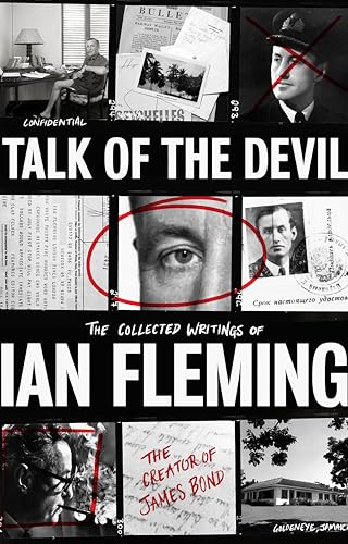 Book cover: "Talk of the Devil" by Ian Fleming, with black and white photos.