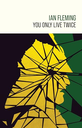 Book cover: “You Only Live Twice” with fractured yellow and black design.