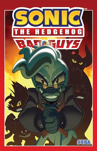 Book cover featuring Dr. Eggman's allies with the title Sonic the Hedgehog: Bad Guys.