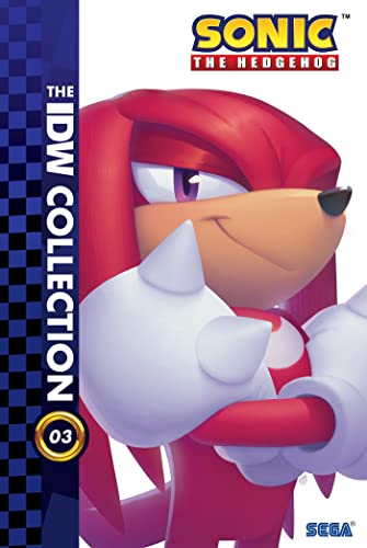 Cover of Sonic The Hedgehog comic collection featuring Knuckles the Echidna.