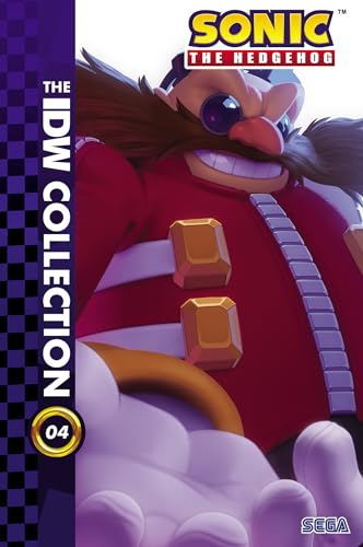 Comic book cover featuring Dr. Eggman with a determined expression.
