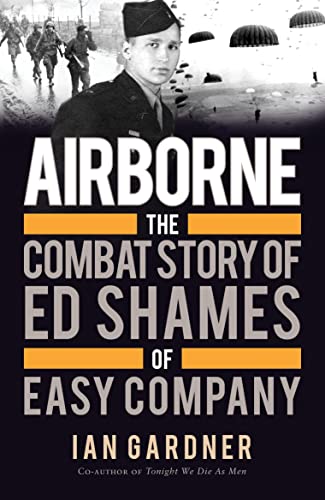 Book cover featuring a WWII paratrooper and soldiers in action.