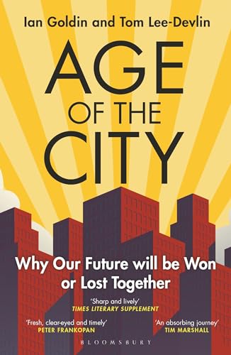 Book cover: “Age of the City” with stylized cityscape and bold text.