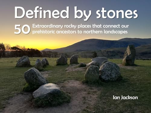 Book cover featuring standing stones in a grassy field with hills.