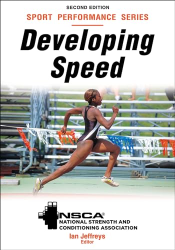 Book cover: “Developing Speed” with a runner in motion.