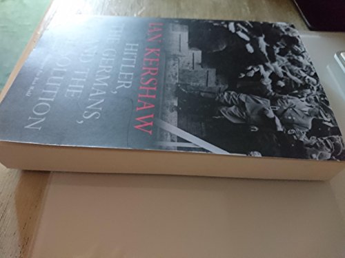 Book cover: “Hitler” by Ian Kershaw, with a black and white crowd photo.