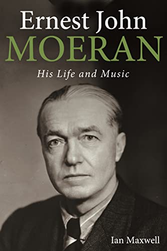 Book cover featuring a portrait of Ernest John Moeran with title and author text.