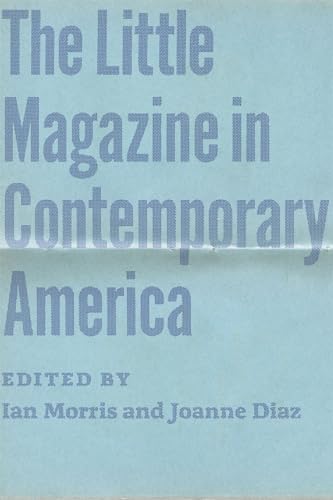 Book cover: "The Little Magazine in Contemporary America," blue background.