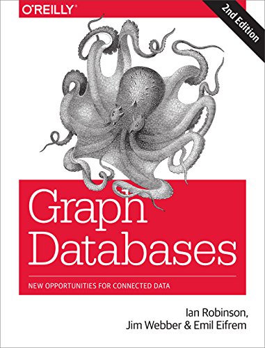 Book cover: "Graph Databases" with an octopus illustration, second edition.
