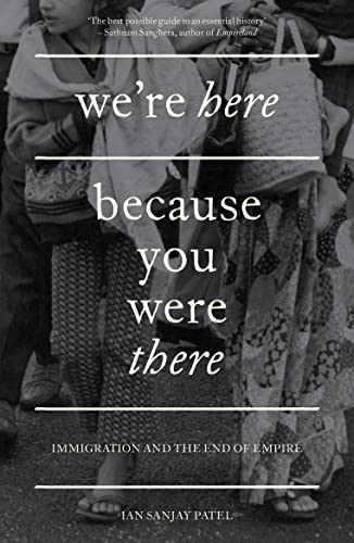 Black and white book cover showing people walking, with the title overlaid in white.