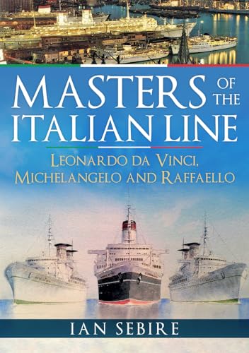 Book cover featuring ocean liners and text naming Renaissance artists.