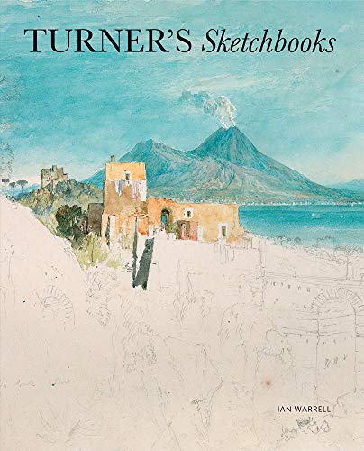 Book cover featuring a watercolor painting of a smoking volcano above a coastal town.