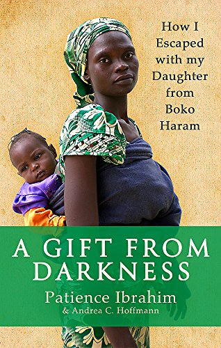 Book cover: woman with baby, titled "A Gift from Darkness.