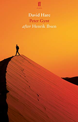 Book cover: a lone figure stands atop a large, orange sand dune.