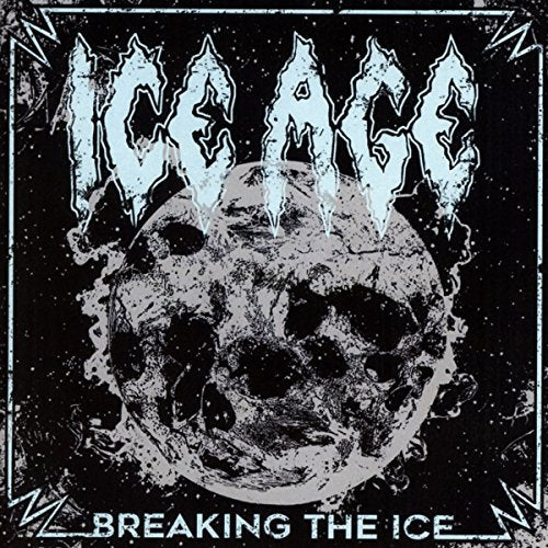 CD cover for Ice Age’s “Breaking The Ice” featuring a cracked sphere.