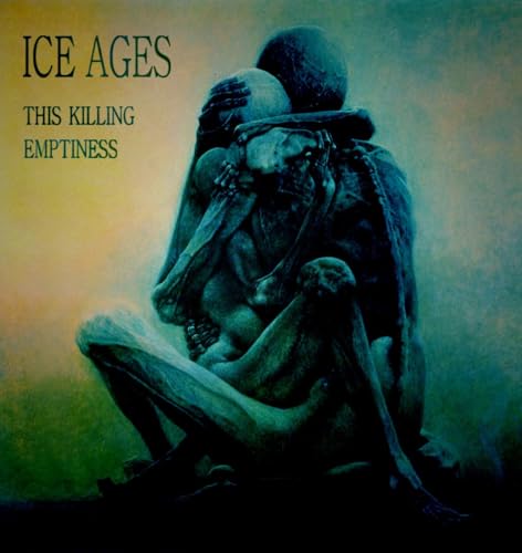 Album cover for Ice Ages’ “This Killing Emptiness” featuring distorted figures.