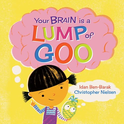 Book cover: child with brain-shaped cloud and colorful title text.