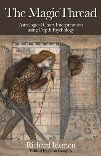 Book cover: “The Magic Thread” with a classical myth illustration.