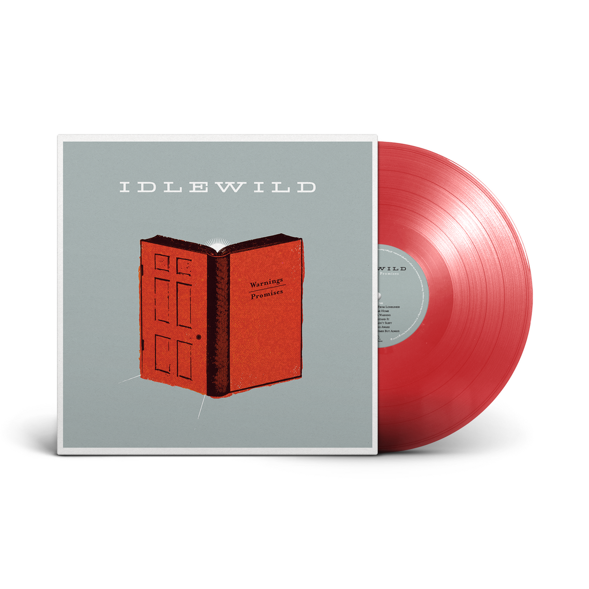 Idlewild album cover with a red vinyl record beside it.