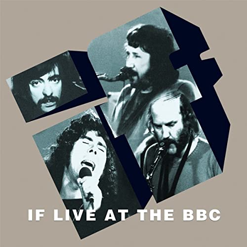 Album cover with black and white photos of four men in stylized lettering.