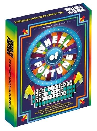Wheel of Fortune" game box with a colorful spinning wheel design.
