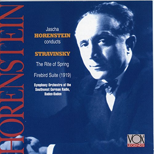 CD cover featuring a black and white portrait of Jascha Horenstein.