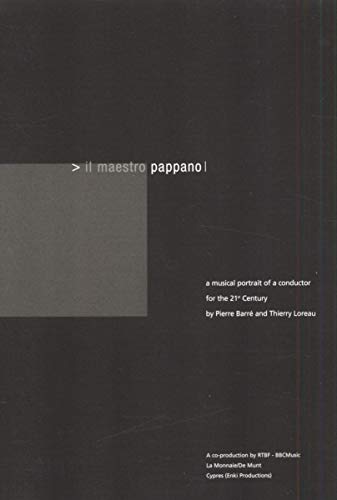 DVD cover for "Il Maestro Pappano - A Musical Portrait", mostly gray.
