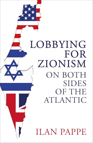 Book cover featuring a map of Israel filled with US, Israeli, and British flags.