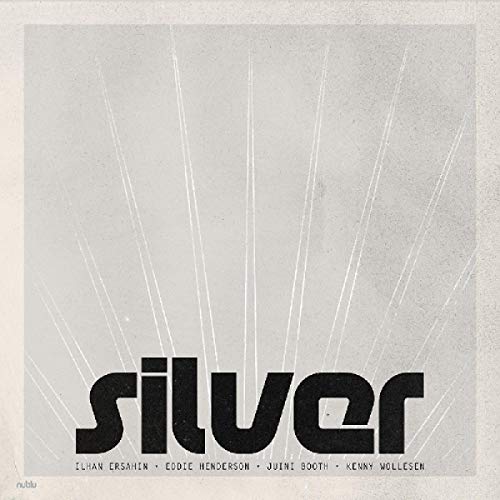 Album cover for "Silver" by Ilhan Ersahin, with bold text and lines.