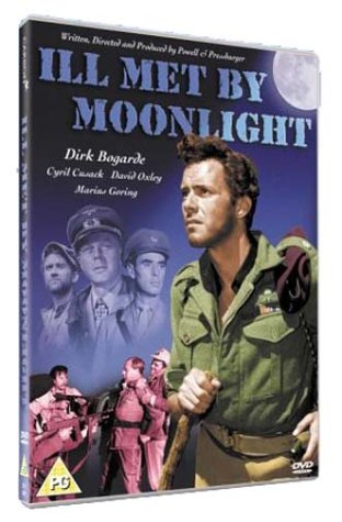 DVD cover for Ill Met By Moonlight featuring Dirk Bogarde and other actors.
