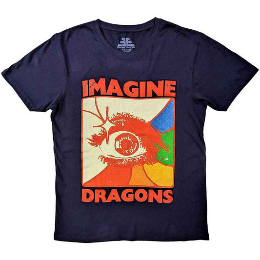 Imagine Dragons "Eye" logo t-shirt, medium size, likely dark colored.