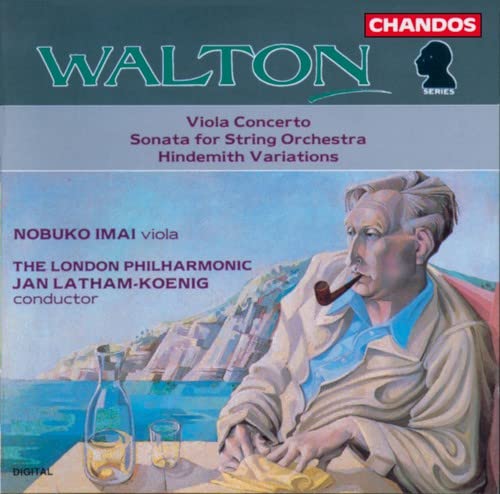 CD cover featuring a portrait of a man smoking a pipe.