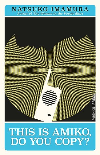 Book cover showing a walkie-talkie emitting yellow radio waves against a black background.