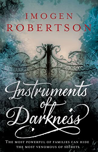 Book cover: ornate gate against a blurred, misty forest backdrop.
