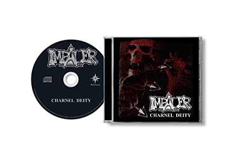 CD case and disc for Impaler’s “Charnel Deity” album, featuring skull artwork.