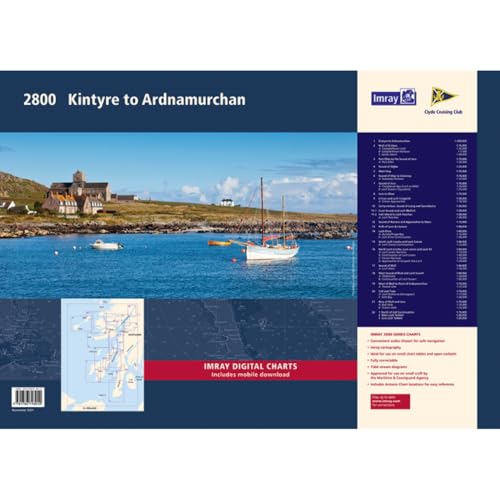 Chart pack cover showing a coastal scene with boats and map details.
