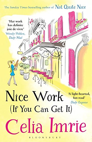 Book cover: illustrated street scene with a woman carrying a baguette.