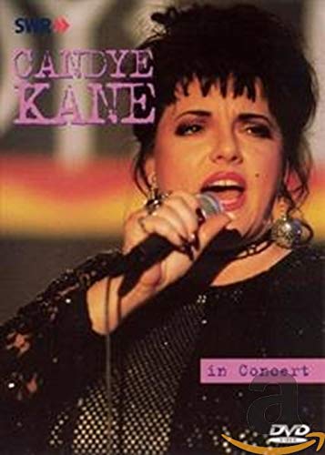 Candy Kane portrait on DVD cover, singing into a microphone.