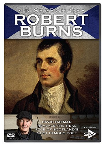 DVD cover featuring a portrait of Robert Burns and a smaller image of David Hayman.