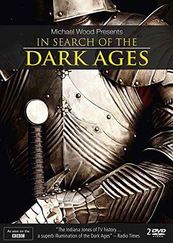 DVD cover for “In Search Of The Dark Ages” featuring medieval armor.