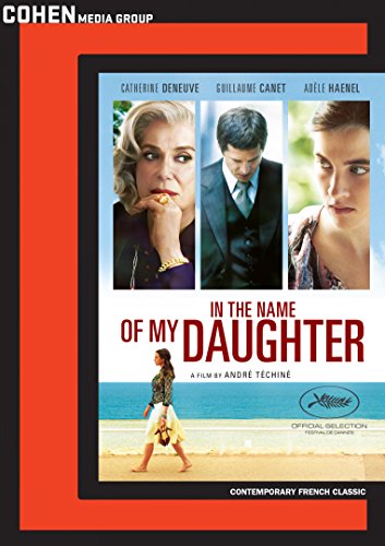 DVD cover for "In The Name Of My Daughter" featuring three actors.